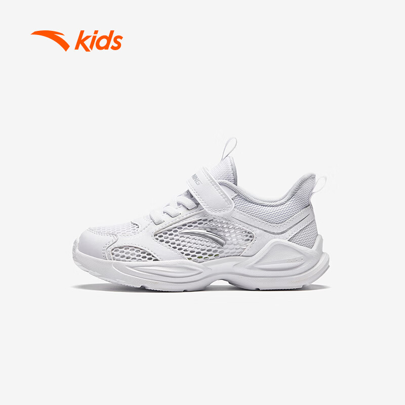 Anta Kids Sports Shoes 2026 Summer Boys Toddler Breathable Lightweight Running Shoes A12619957