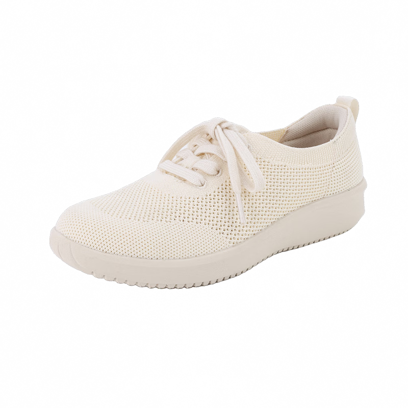 Pansy Women's Mesh Summer Shoes 2026 New Breathable Soft Sole Comfortable Shoes 4377 Yellow Size 37