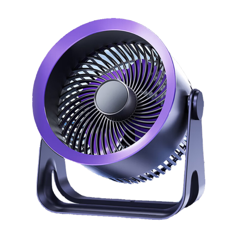 Kumeng Desktop Mini Turbo USB Air Circulation Fan for Dormitory, Student Desk, Office, and Home Use