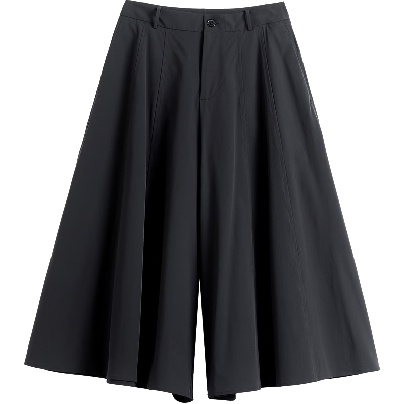 Demana [Anti-Mite Antibacterial] Spring Outdoor Relaxed Wide-Leg Cropped Pants Slim Fit Casual Trousers for Women Premium Style