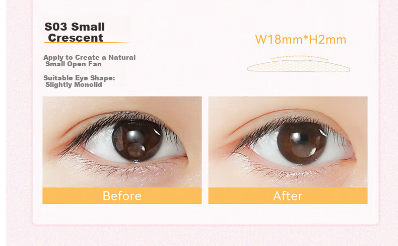 Arrebol Double Eyelid Tape Versatile Series Super Beautiful Eye M03 Slant Cut Olive Friendly Girl Gift 7