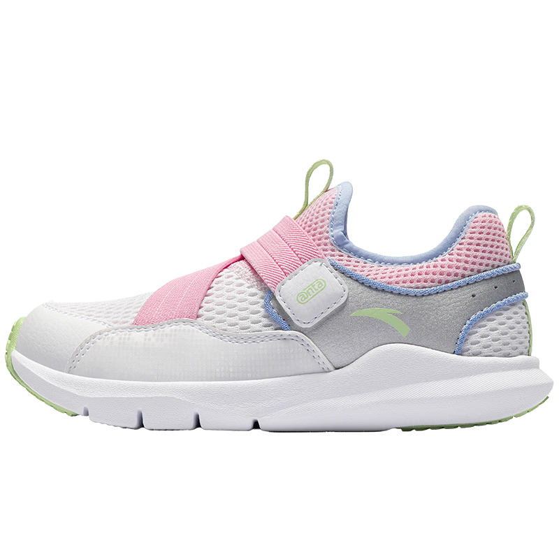 Anta Kids Sports Shoes 2026 Summer Slip-On Breathable Mesh Running Casual Shoes A22629968