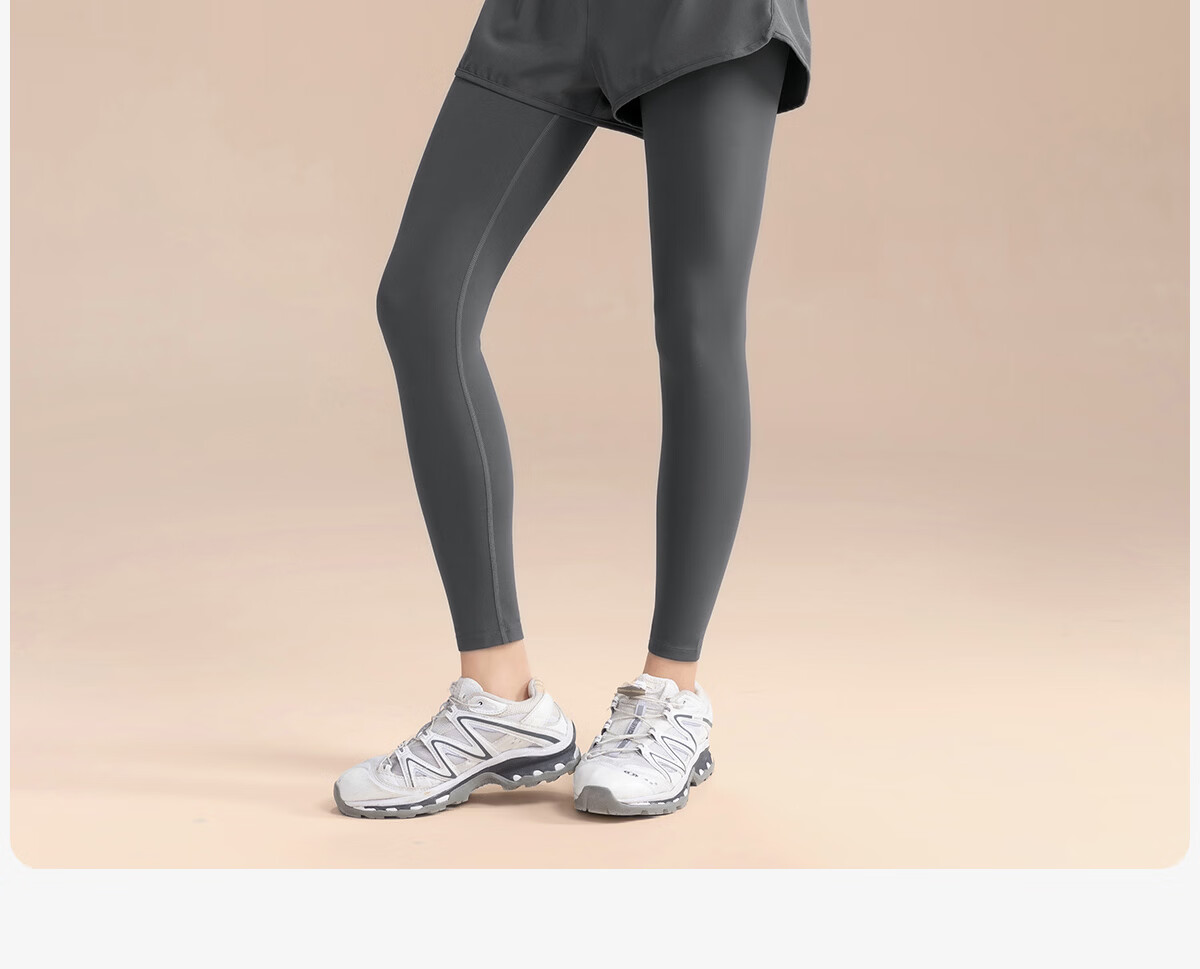 361° Women's High-Strength Fake Two-Piece High-Waist Tummy Control Sweat-Resistant Training Running Fitness Yoga Pants 15