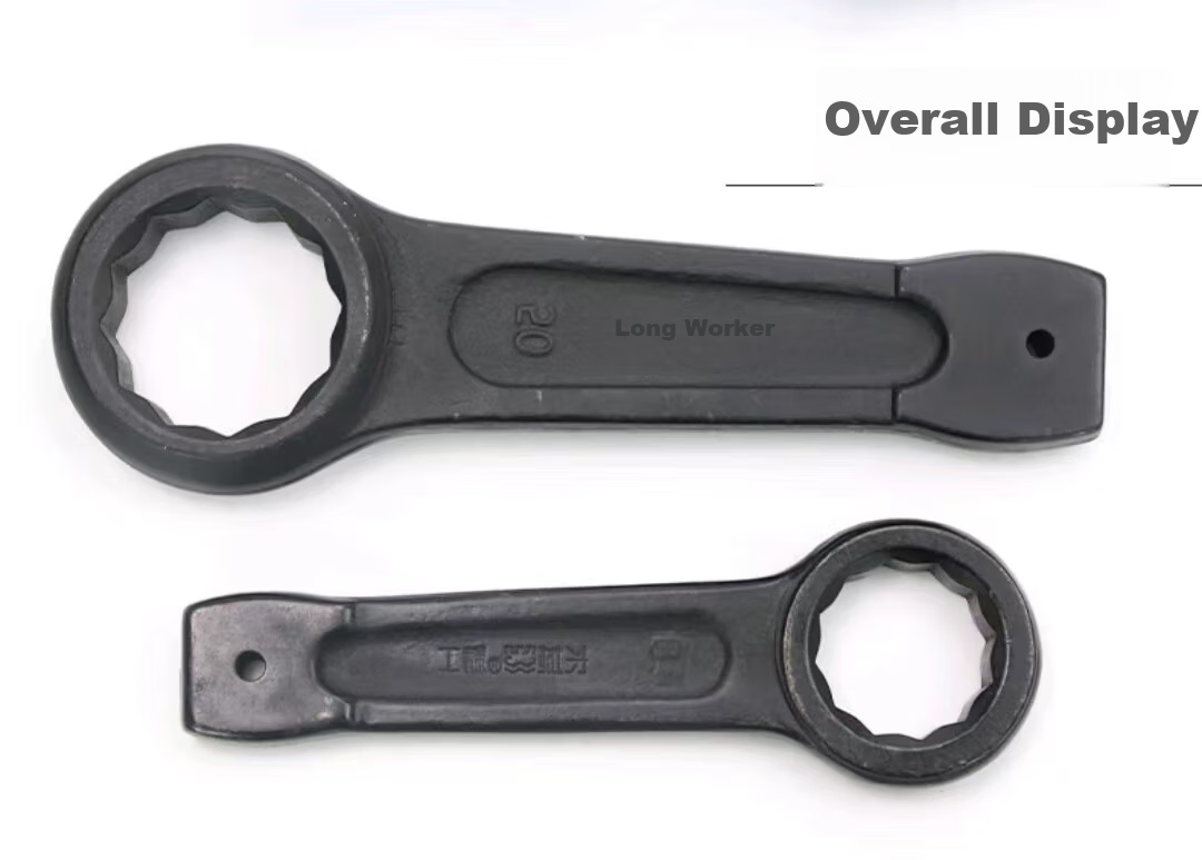 Zhangchengjinggong (The Great Wall) Impact Plum Wrench, Industrial-Grade Heavy-Duty Single-Head Plum Wrench Tool, 32mm, 311532 3