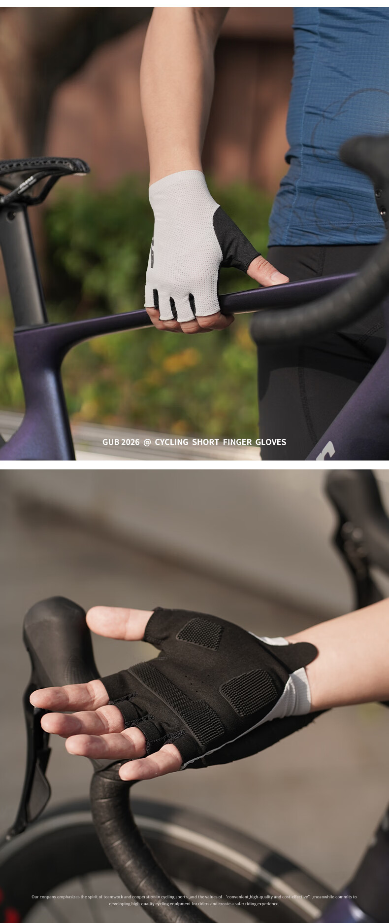 GUB Cycling Gloves Half Finger Breathable Shock Absorption Road Mountain Bike Foldable Equipment Unisex 9