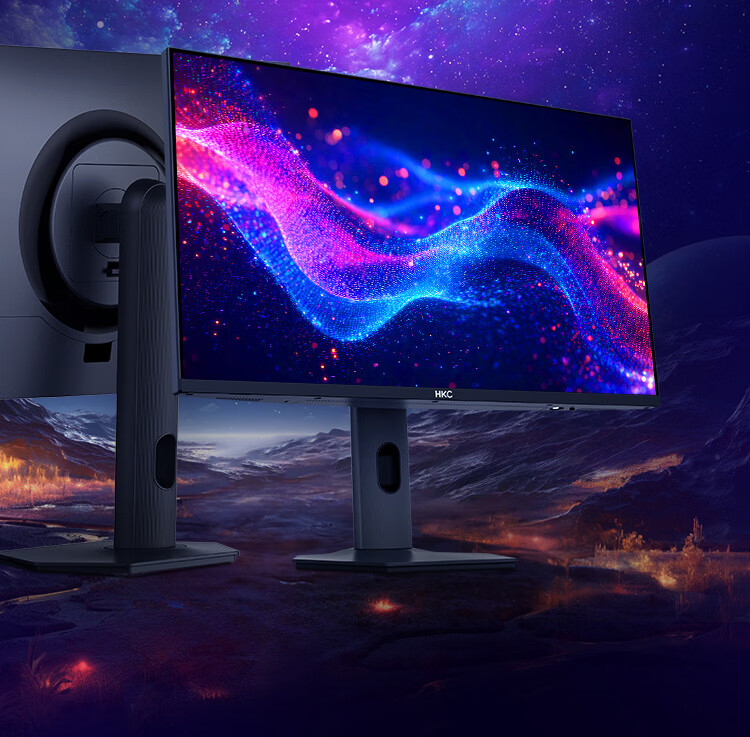 HKC 27-inch 2K 340Hz 1152-Zone MiniLED QD Quantum Dot HDR1400 High Brightness 320Hz Gaming PC Rotatable Adjustable Monitor G27M5Pro 2