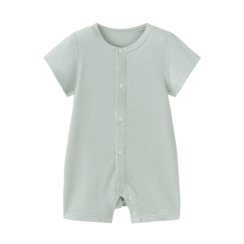 Babylove Baby Romper Summer Modal Lightweight Breathable Unisex Short Sleeve Homewear