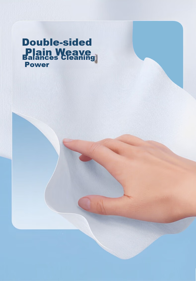 C&S Disposable Facial Wipes 100 Sheets x 4 Packs Hanging Dispenser Baby Suitable 15x20CM [Recommended] 1
