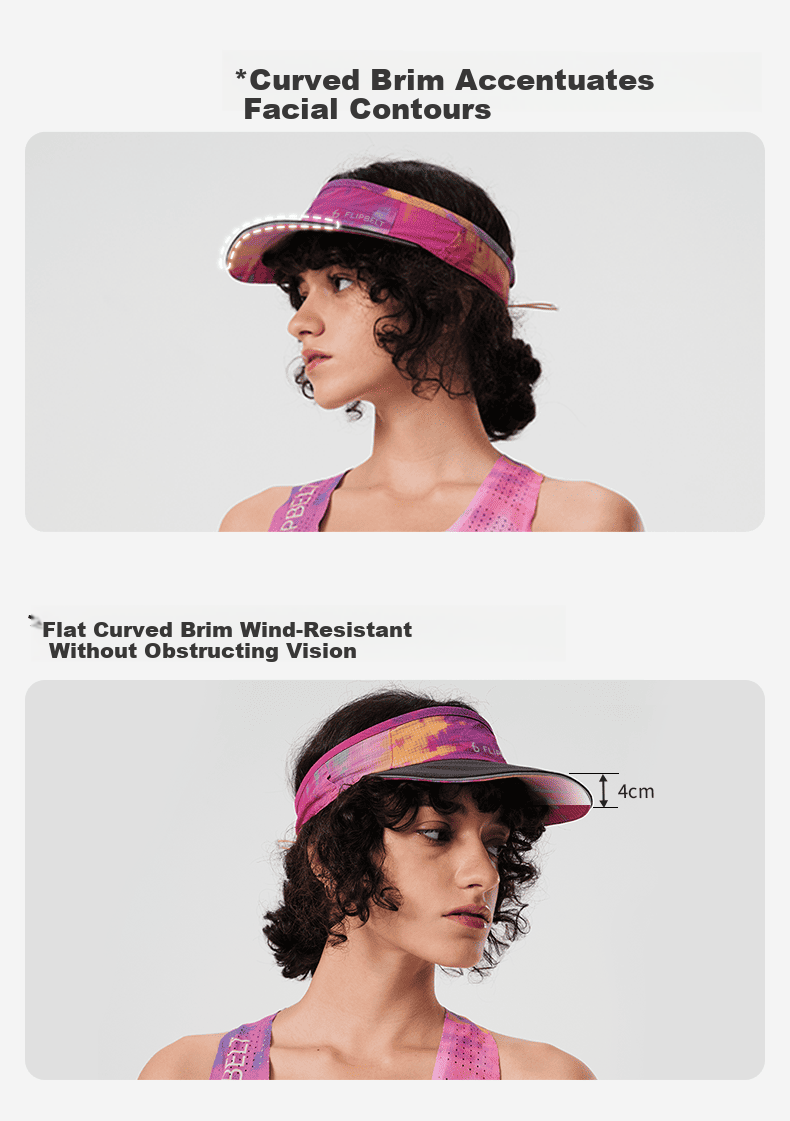 Feibit Racing Open-Top Cap Running Baseball Hat Summer Sun Protection Pink One Size 3