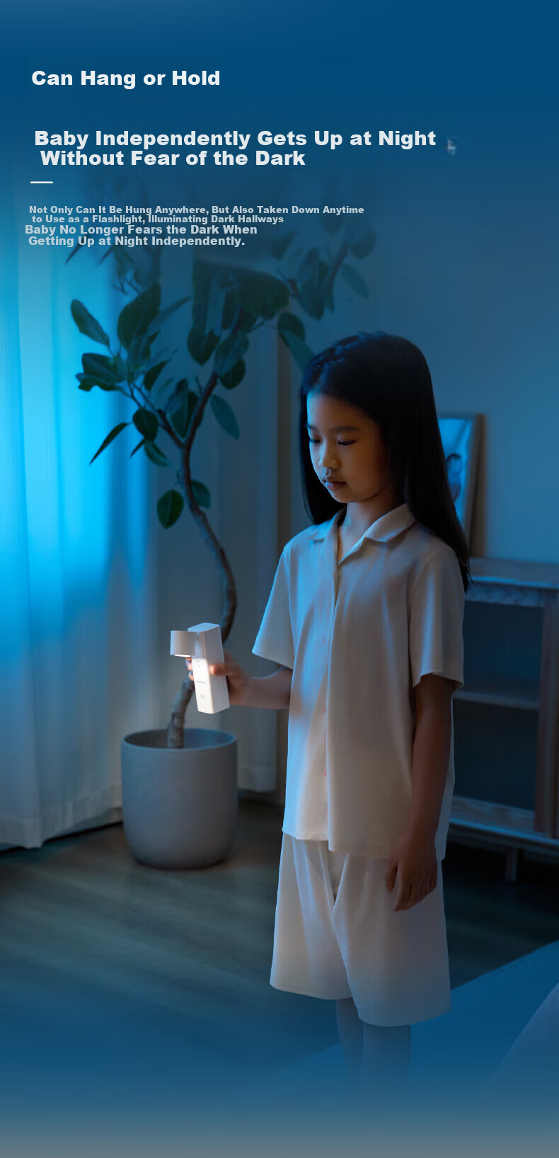 PHILIPS Full Spectrum Portable Rechargeable Sensor Touch Long Battery Life [Sensor Version] 1800mAh Hand Wave Sensor Light 13