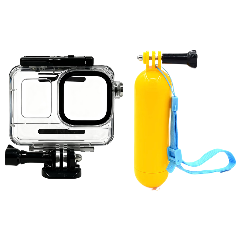 Shili Fan Waterproof Case and Handheld Float Stick Set for Ying Shi Ace Pro2 Insta360 Panoramic Sports Camera Accessories