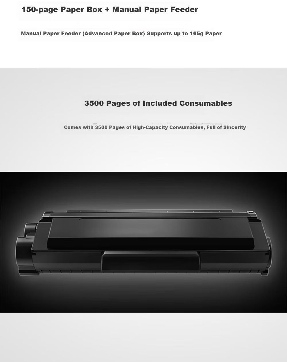 Deli M2500DW A4 Monochrome Laser Copier Scanner Printer 3-in-1 28ppm Automatic Duplex USB Wireless Home Use 3