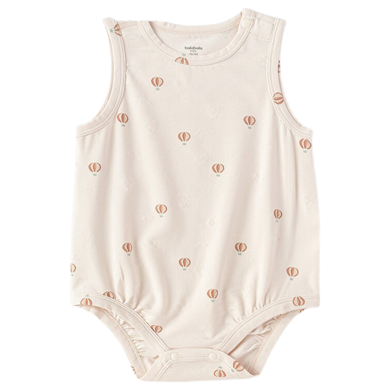 Balabala【balaOne】Baby Romper Infant Triangle Bodysuit 2026 Summer Cute Stylish