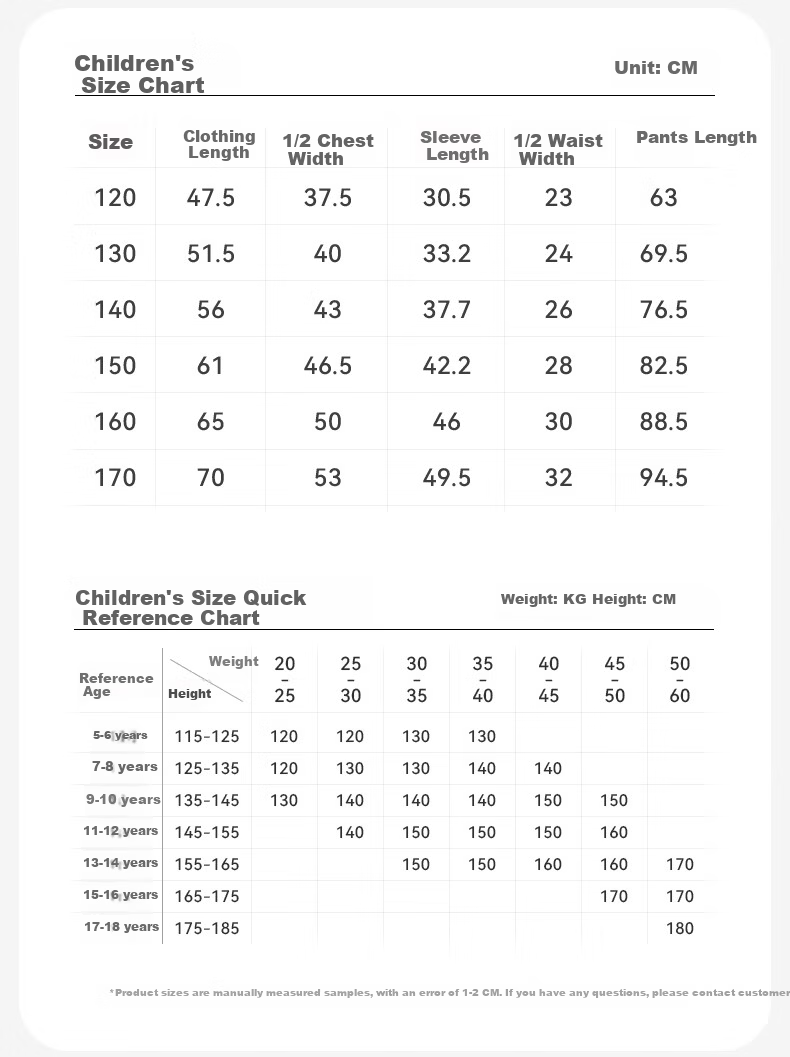 Jiushuibian Cloud Cotton Children's Pajamas Boys and Girls Spring Autumn Class A Long Sleeve Homewear Set Large Kids Cartoon Print Pajamas Pants 3