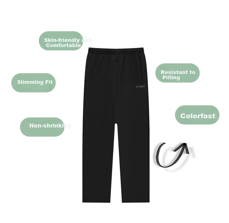Jordan Men's Spring Sports Pants Straight Loose Running Knit Casual Trousers 5