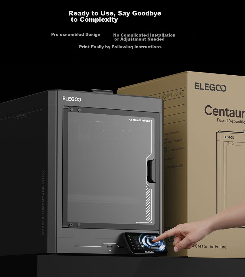 ELEGOO Mars 2 Pro Multi-Color FDM 3D Printer Home Desktop Auto-Leveling Custom High-Speed High-Precision 3D Figurine Model Maker for Kids Students 12