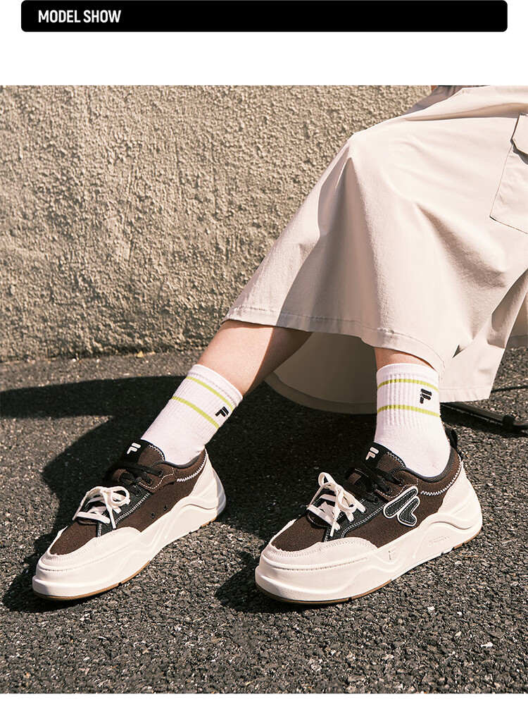 FILA Official Trendy Brand 50-50 DX II Canvas Shoes 2026 Summer Casual Versatile Sneakers 23