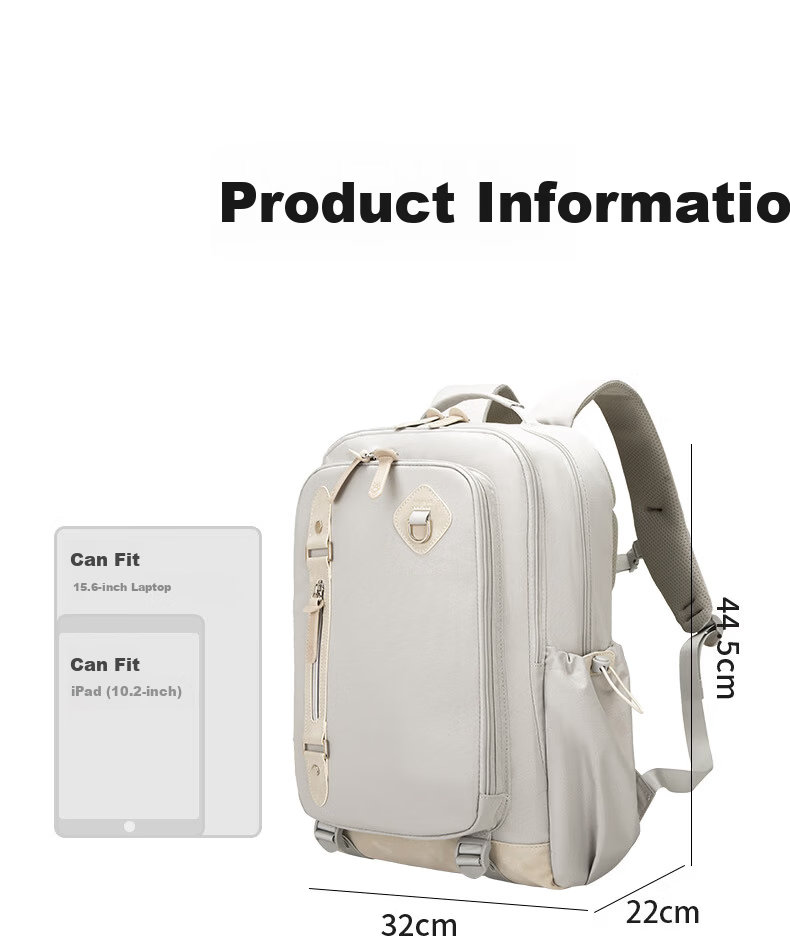 Almost Bear Middle School Student Backpack Girls New Lightweight Large Capacity Travel Bag Boys Primary High School Load-Reducing Ergonomic Double Shoulder Bag 5