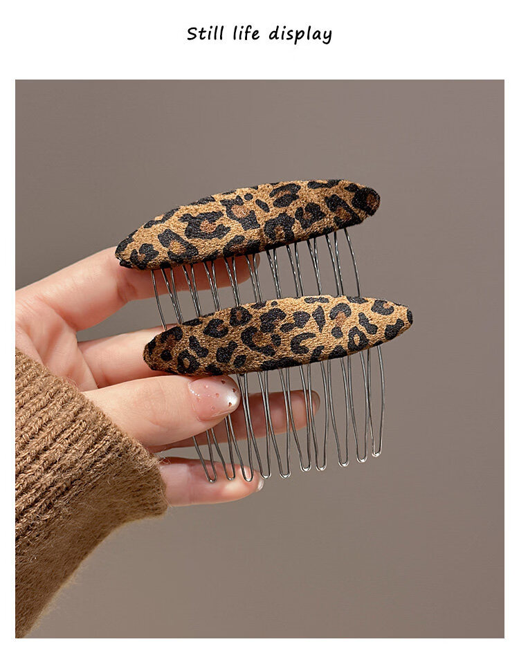 NIANFIN Reverse Comb Hair Clip for Women 2026 New High-End Bang Transition Hairpin High Crown Tool Children's Day Edition 9