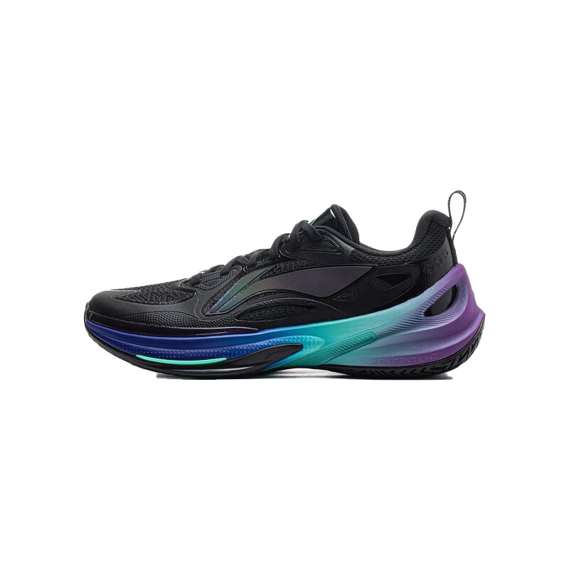 LI-NING Pioneer Spirit Basketball Shoes Boys Youth New Round Toe Low-Top Sneakers