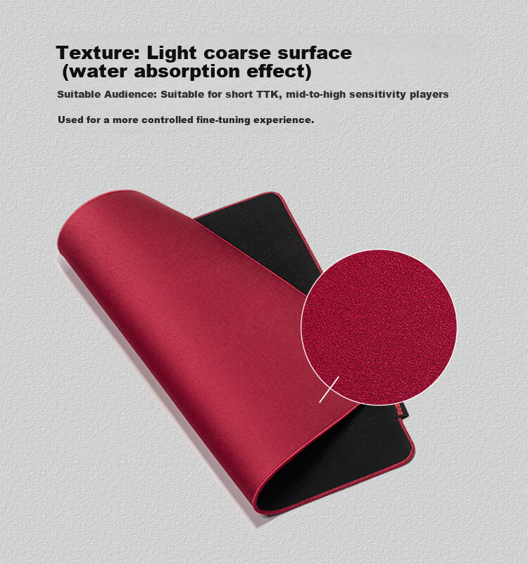 CAPERE (Kailai) Class Jifeng Y Mouse Pad, Smooth And Precise, Competitive Coarse Surface Control Gaming Pad for CS:GO Valorant, [Poxia] Class Jifeng Y 800X400x4mm 6