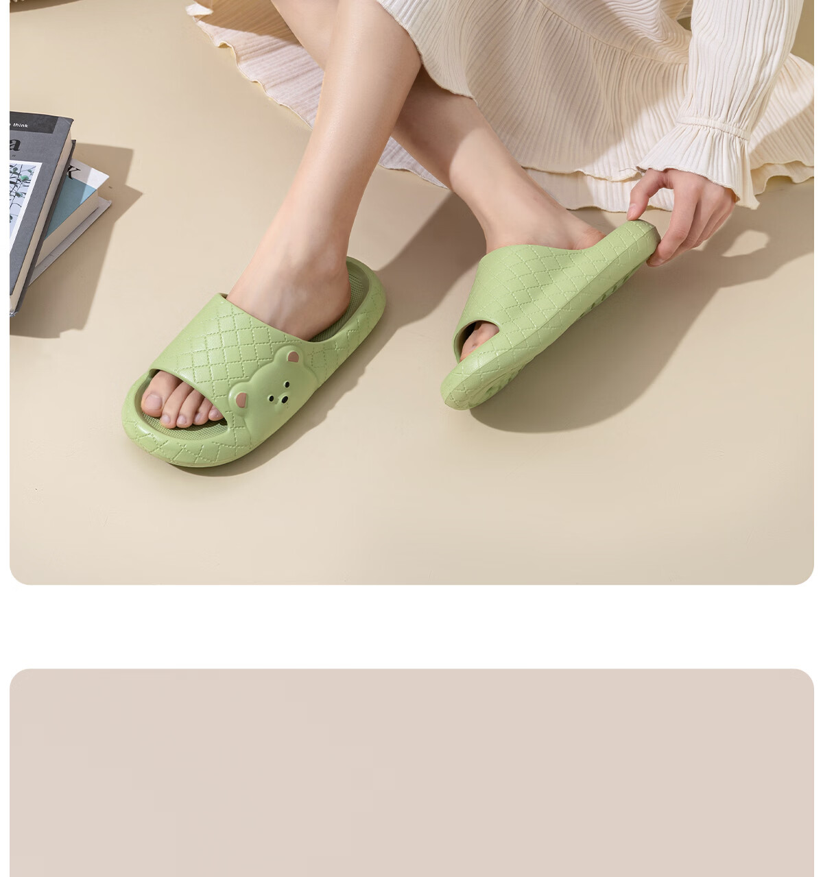 Lidani Men's Indoor Bathroom EVA Slippers Couple Wedding Home Cute Slippers for Men and Women 13