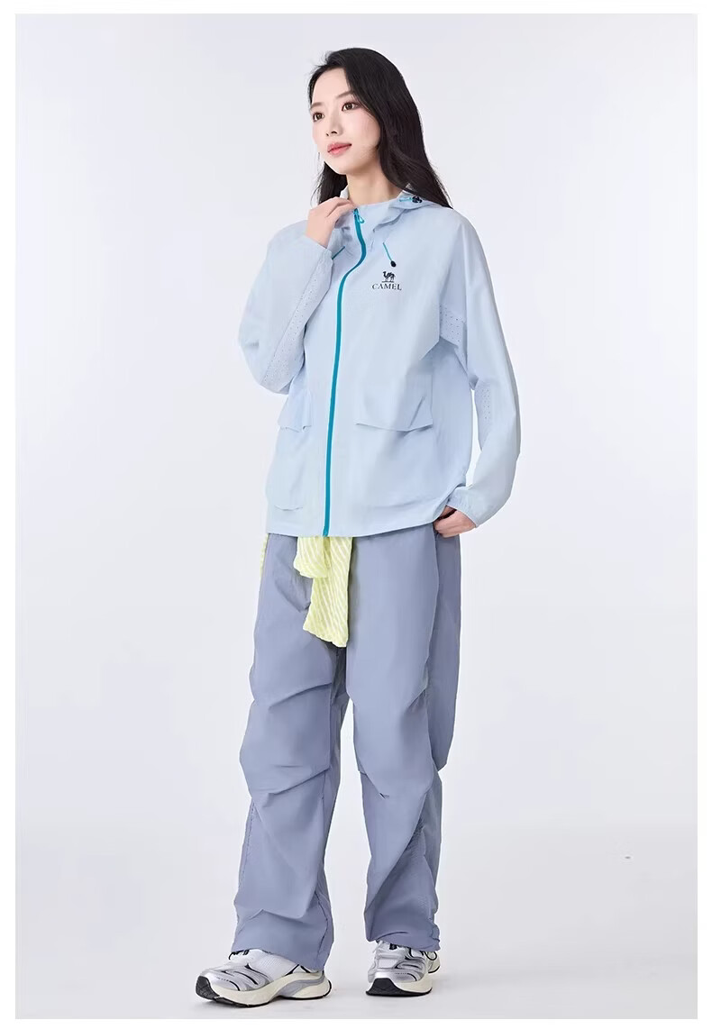 Camel Muguang ZERO Women's Outdoor Sun Protection Jacket 2026 Spring New Water-Repellent Breathable Sunproof Coat Unisex 18