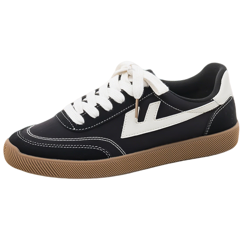 Warrior Men's Breathable Canvas Shoes Classic Flat Trendy Couple Shoes Student Casual Shoes 638 Black Beige Size 44