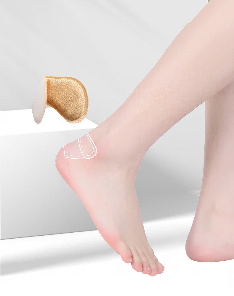 FOOTOPPO Leather Shoe Heel Grips for Men, Anti-Friction Heel Stickers, Shoe Size Adjustment Tool for Women, Heel Grips And Shoe Stickers 4