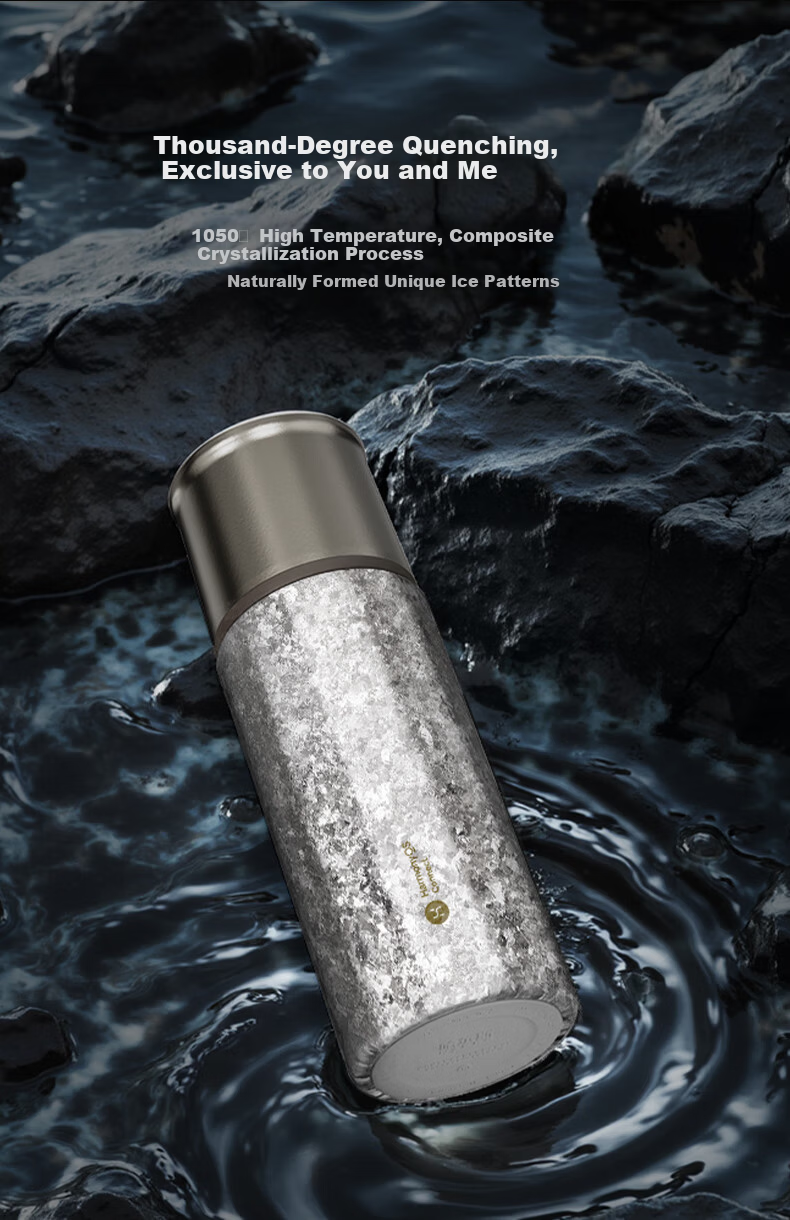 Hongmeng Smart Choice Haers Intelligent Pure Titanium Tea Brewing Insulated Water Bottle for Men and Women with Tea Separation Business Gift 6