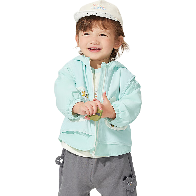 Balabala Kids Baby Boys Jacket Infant Top Casual Cute Fresh Fashion Fake Two-Piece Leisure Trend