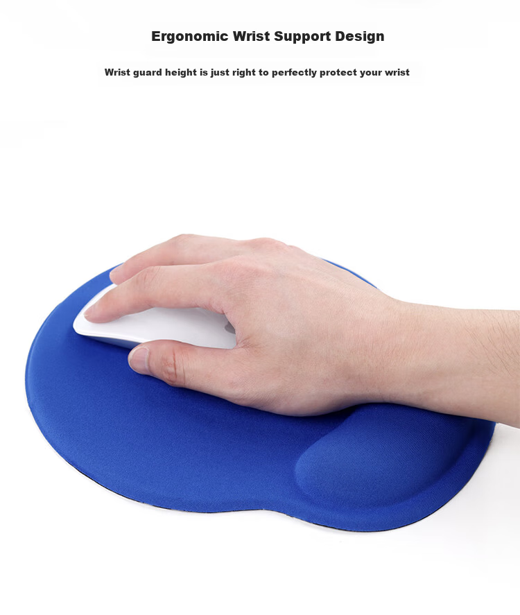 JPLAYER Large Laptop Wrist Rest Mouse Pad Soft Thickened Silicone Wrist Support Gaming Comfortable Office Gray 6