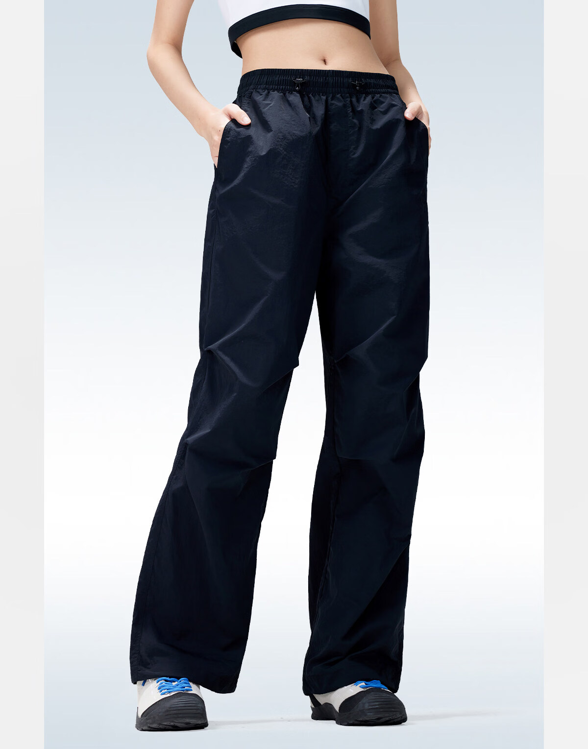 CAMEL Women's Outdoor Quick-Dry Pants Spring Summer Thin Cool Breathable Sun-Protective Wide-Leg Hiking Military Pants for Men 21