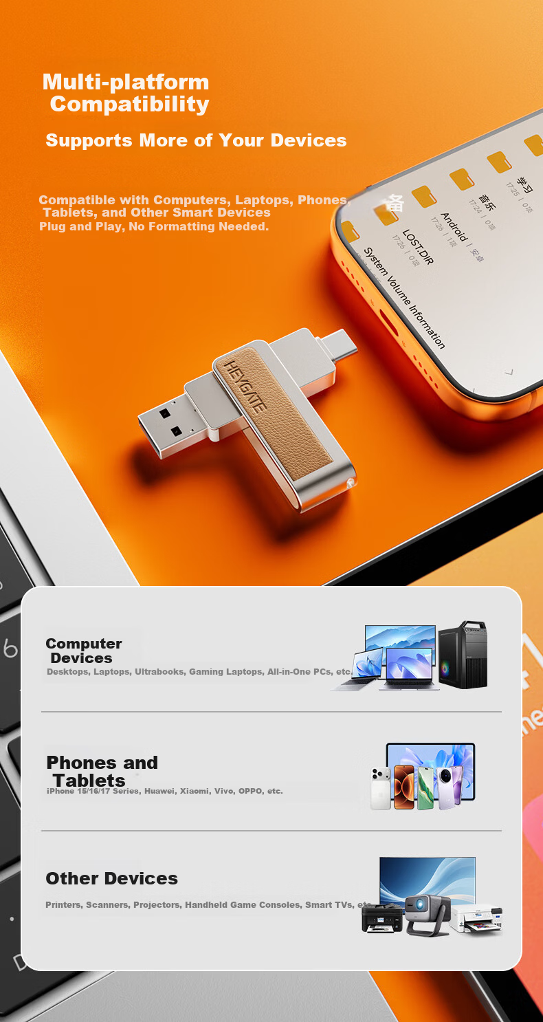 Xicun 8GB USB Flash Drive, USB2.0, Professional Tender Bid Mini USB Drive, Portable, Plug And Play, Enterprise Bidding Car Computer Universal Metal Flash Drive TU10 5