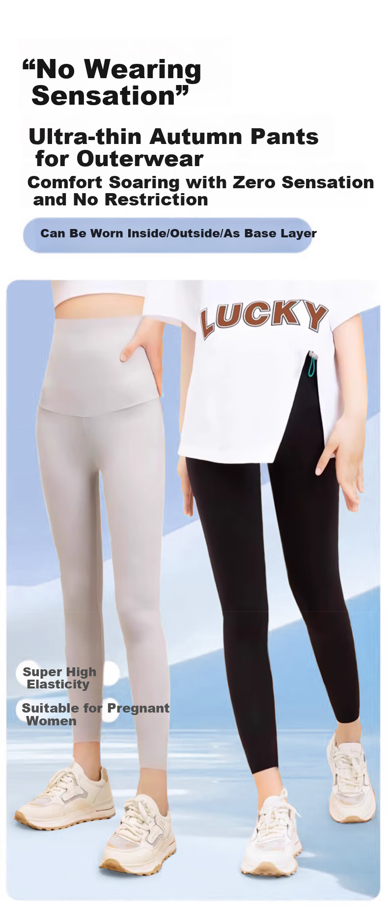 BOPRUIEY Women's Sharkskin Ice Silk Ultra-Thin Cooling Spring Summer Wearable Plus Size Yoga Sports Leggings Nine-Point Tight Pants 1