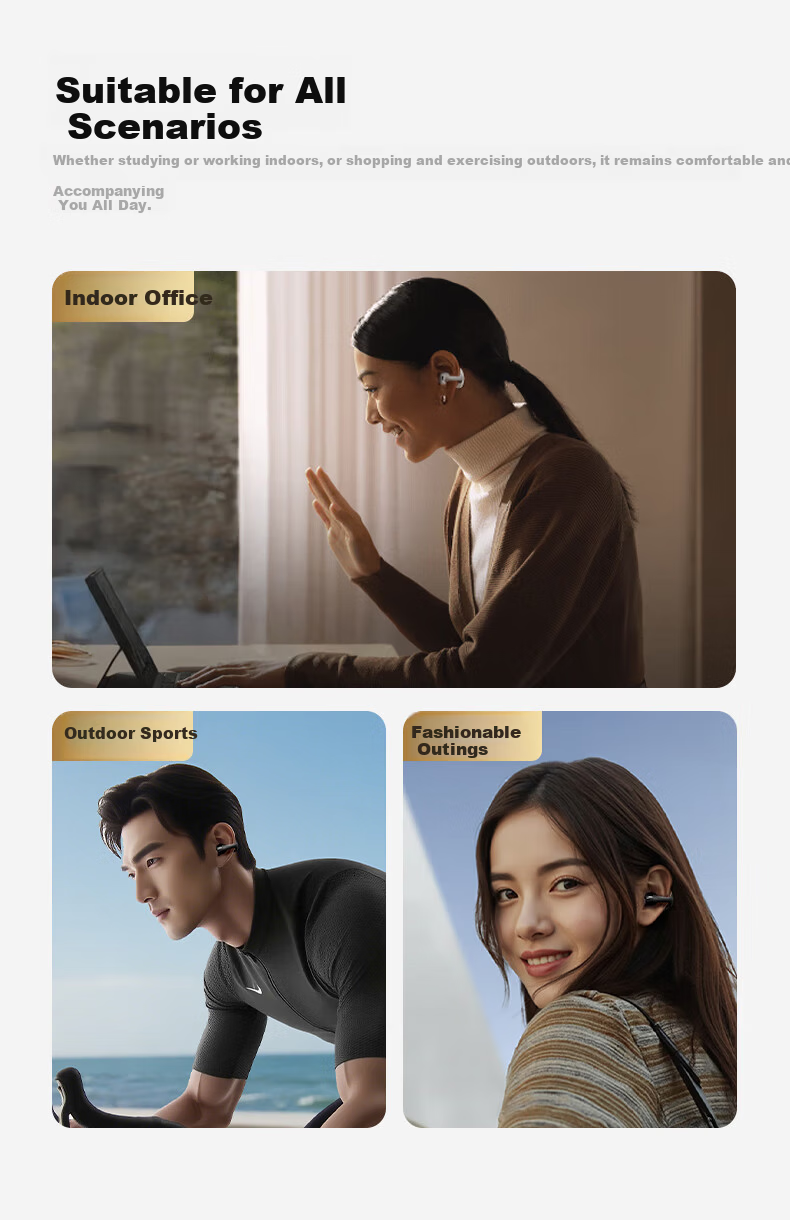 NSVE Nengzhi S9 2026 Latest Bluetooth Bone Conduction Open-Ear Wireless Earphones Long Battery Life Sports Gift for Sony Huawei 23