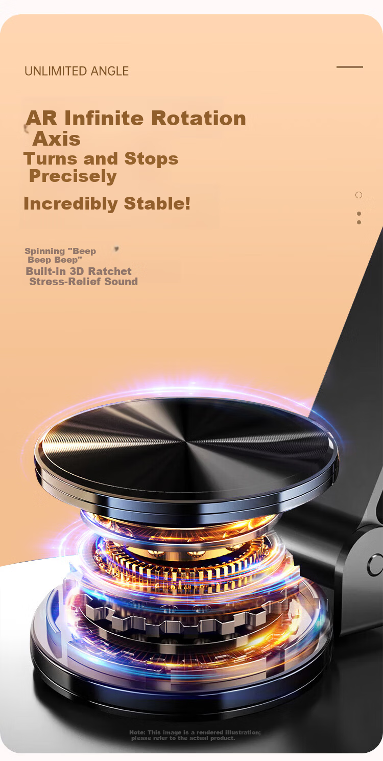 Kewo Adjustable Carbon Steel Mobile Phone Stand Desktop iPad Tablet Holder Bedside Lazy Stand Metal Live Streaming Multi-Functional Foldable Portable 360° Rotatable 10