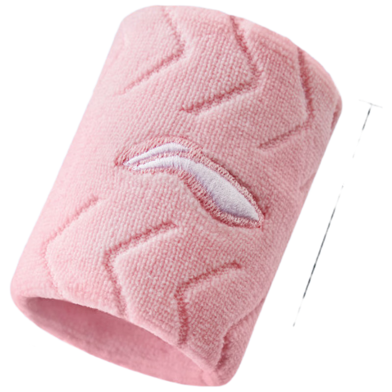 LI-NING Kids Wristbands and Headbands Set of 2 Sports Sweatbands Knitted Wrist Sweat Towel for Basketball Badminton Soccer