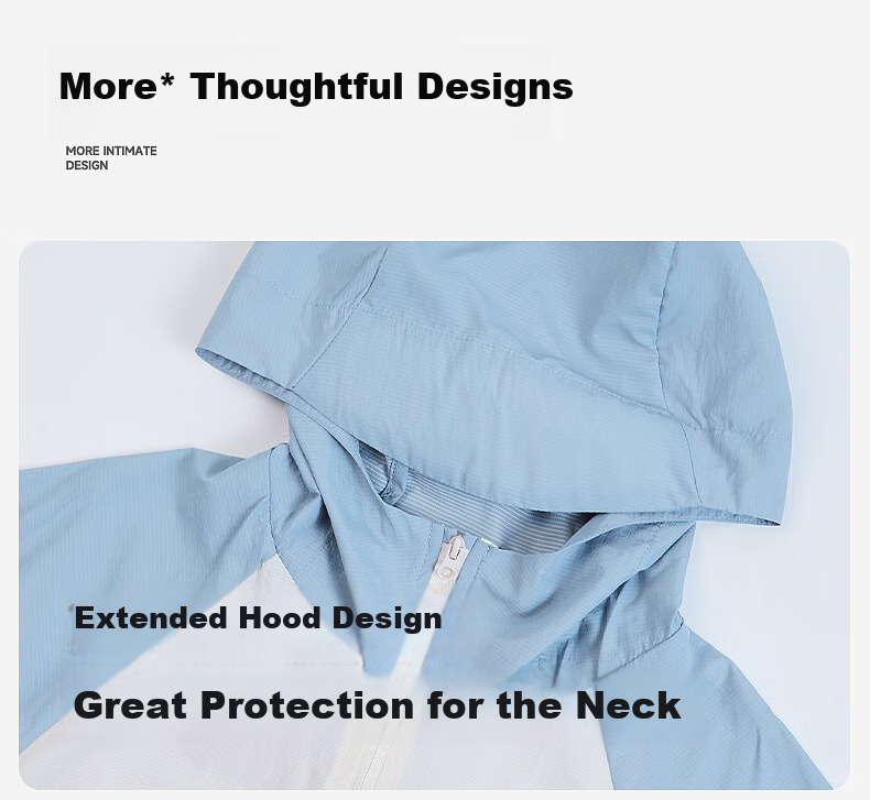 EBAER Kids Sun Protection Jacket Summer UV Protection Breathable Skin Jacket Nordic Blue 160 13