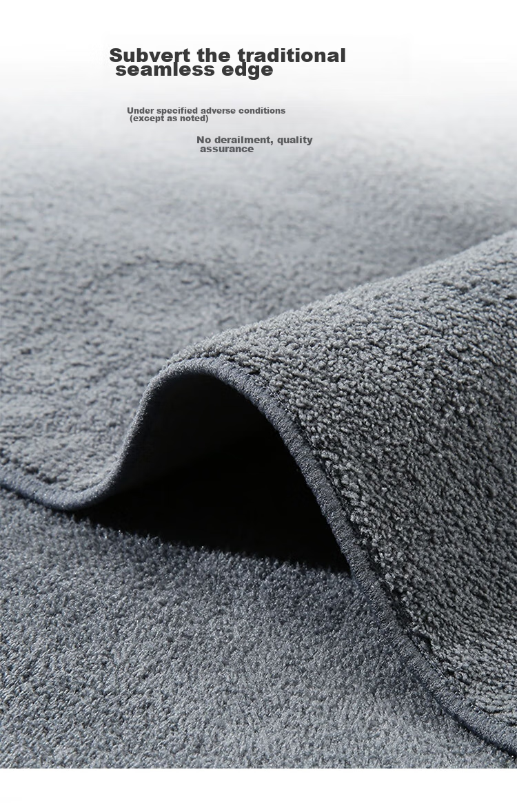JPLAYER Car Wash Towel, Double-Sided Suede Cloth, Specialized Cleaning Cloth for Cars, Absorbent, for Cleaning Car Windows, 30*40CM, 3 Pieces 8