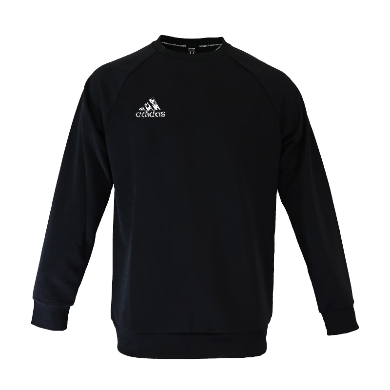 Adidas Men's Spring Pullover Hoodie Warm Casual Sportswear ADILS22C-BW Black S 2
