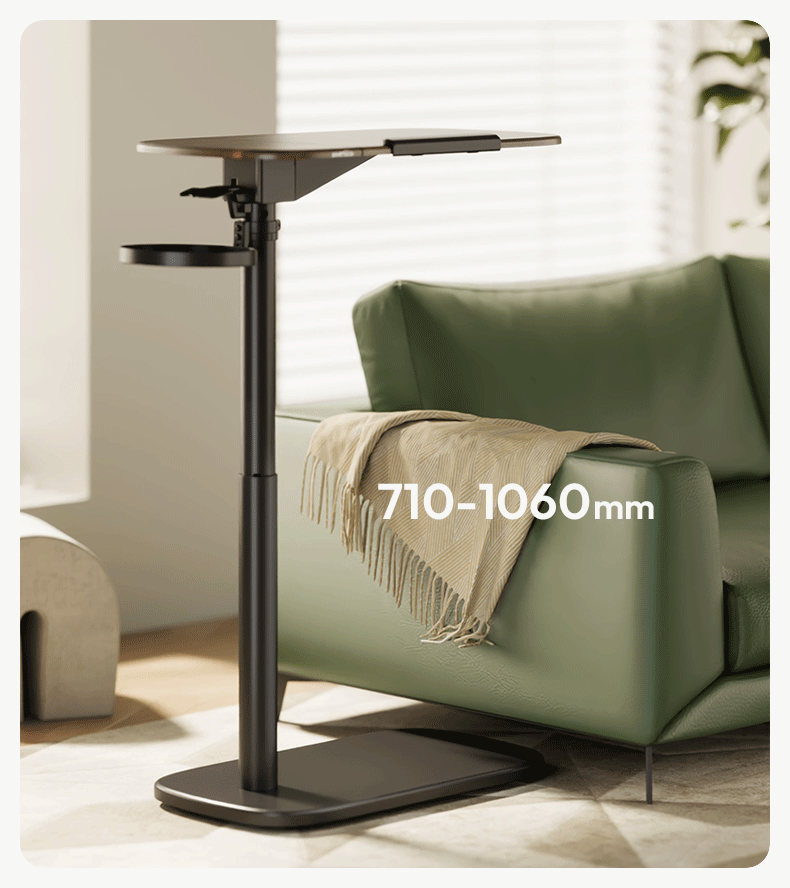 Brateck Movable Bedside Table, Adjustable Height Desk, Any Table, Sofa Side Table, End Table, Computer Workstation, Desk, Office Desk 18