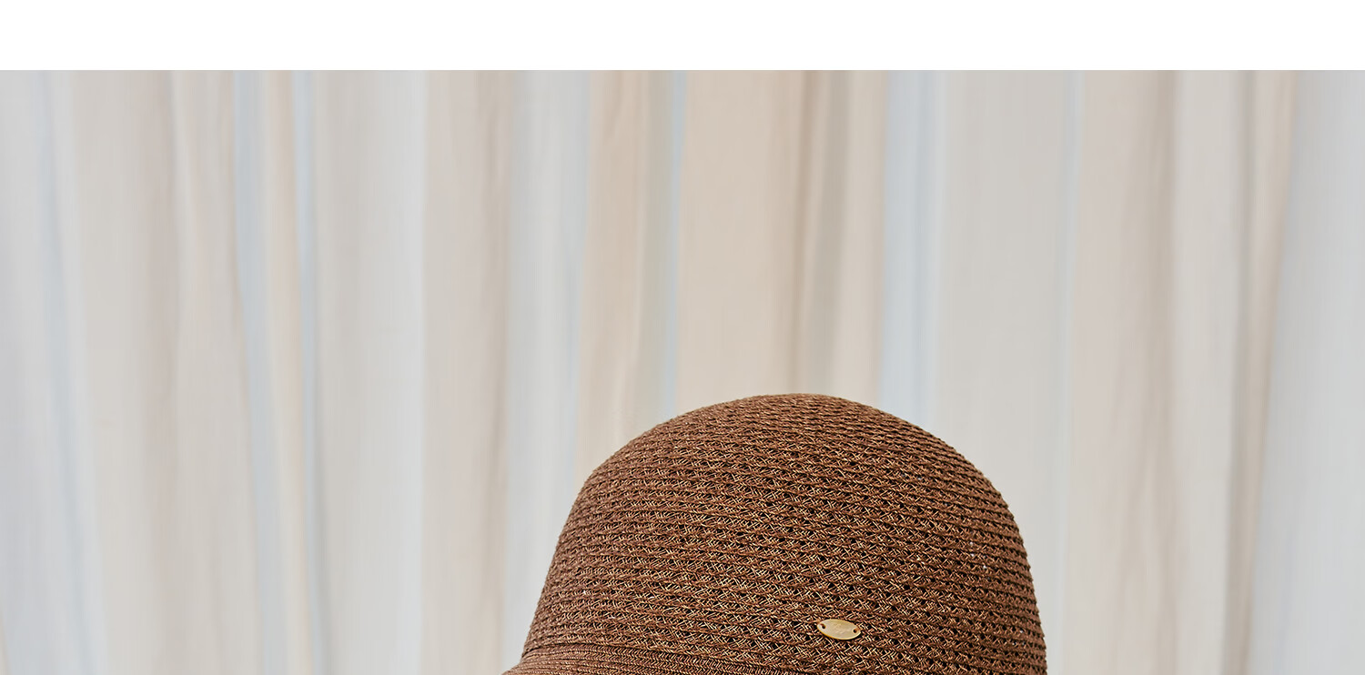 Siggi Women's Summer Sun Hat Straw Hat Wide Brim Foldable UV Protection Face Slimming Versatile Travel Sun Hat 47