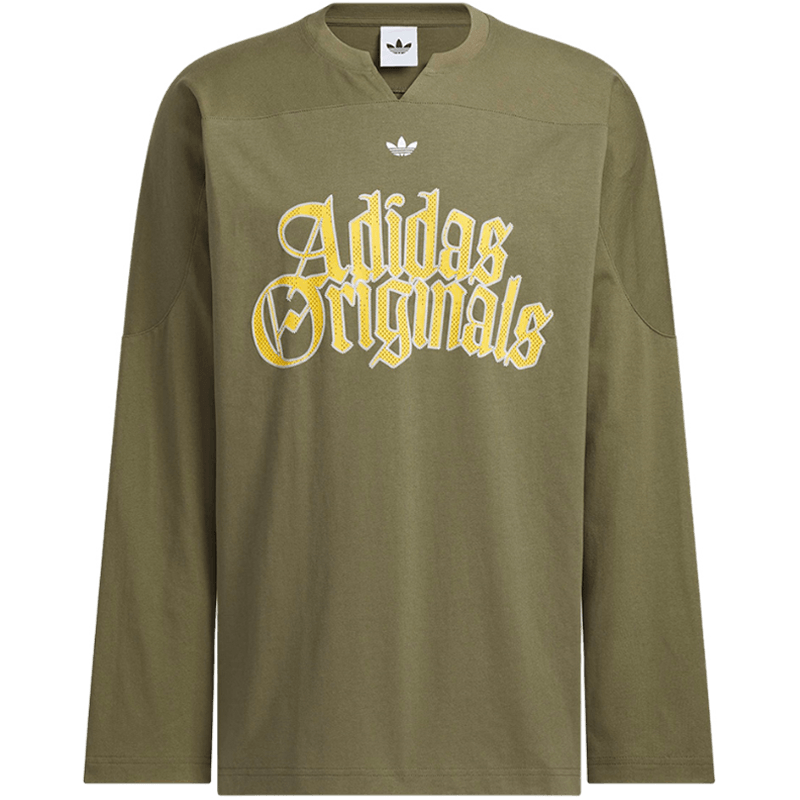 Adidas Originals Men's OG M TEE LS Long Sleeve T-Shirt KT3038 Olive Green L