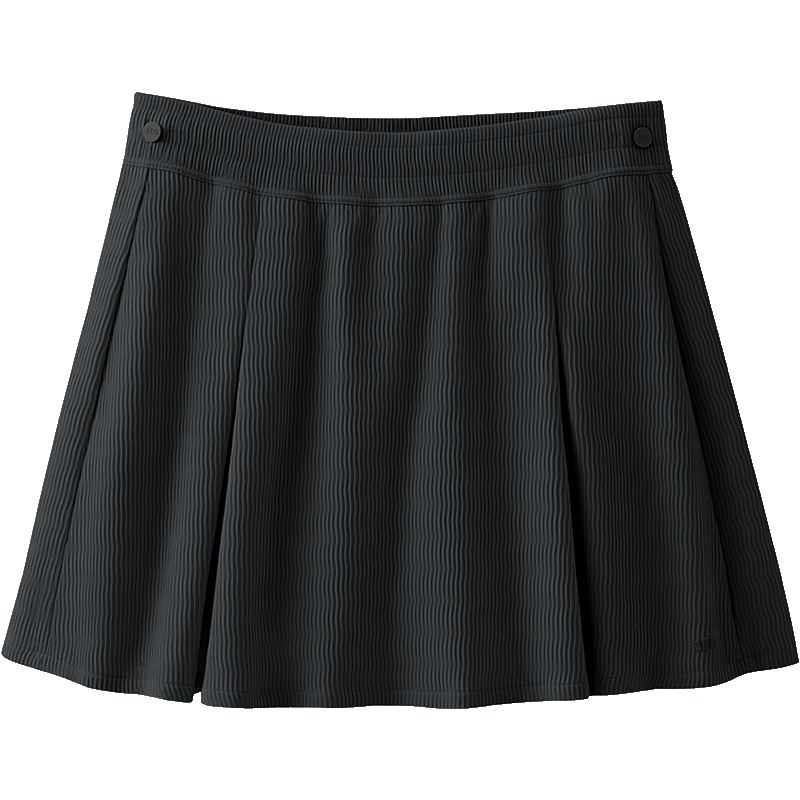 Beneunder Women's Sports Spring Summer Outdoor Sun Protection Quick-Dry Water-Resistant Skirt Pants UD014 Dusk Black S