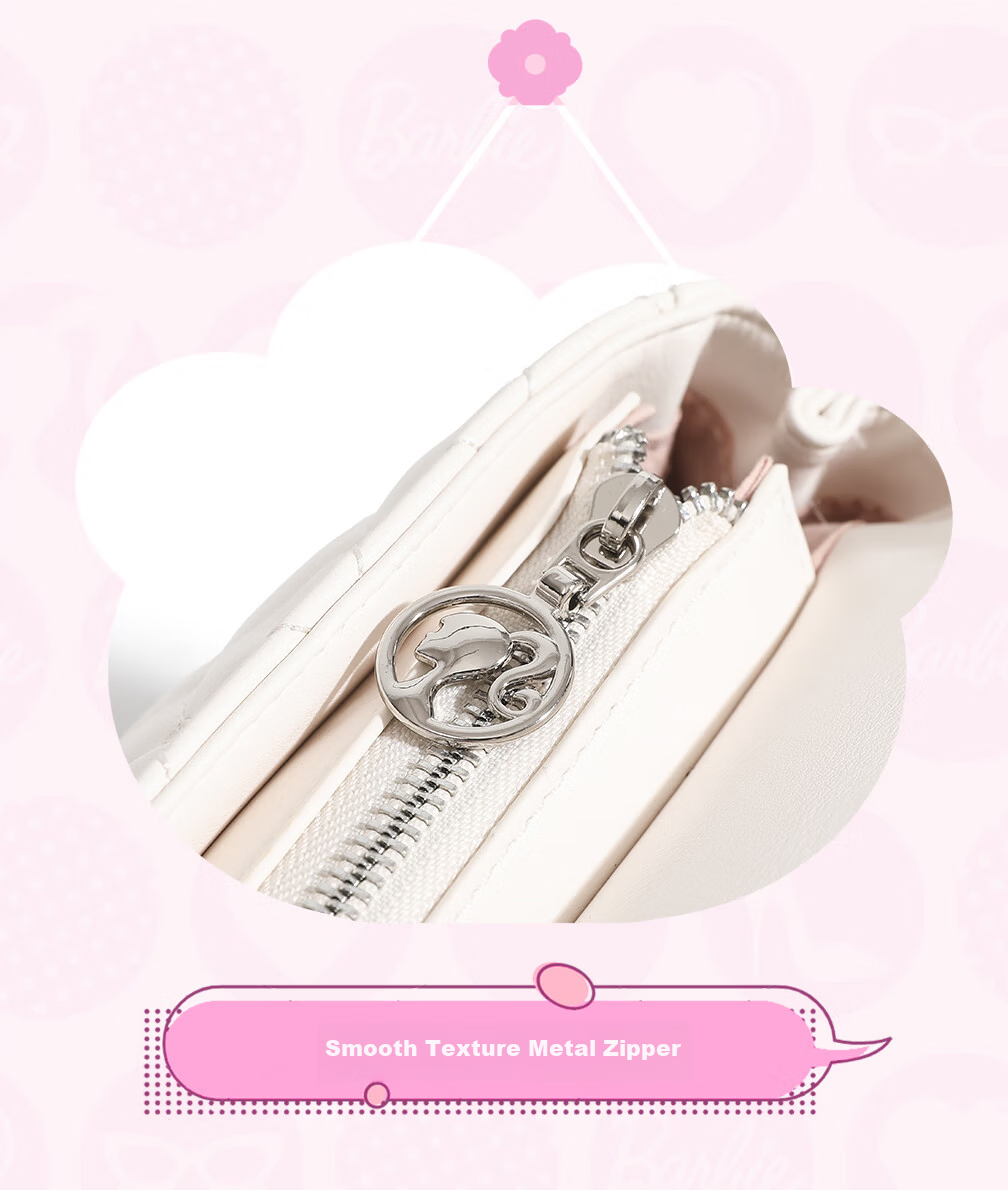Barbie Women's Bag Luxury 2026 New Small Chanel Style Quilted Commuter Crossbody Shoulder Bag Birthday Valentine's Gift 2