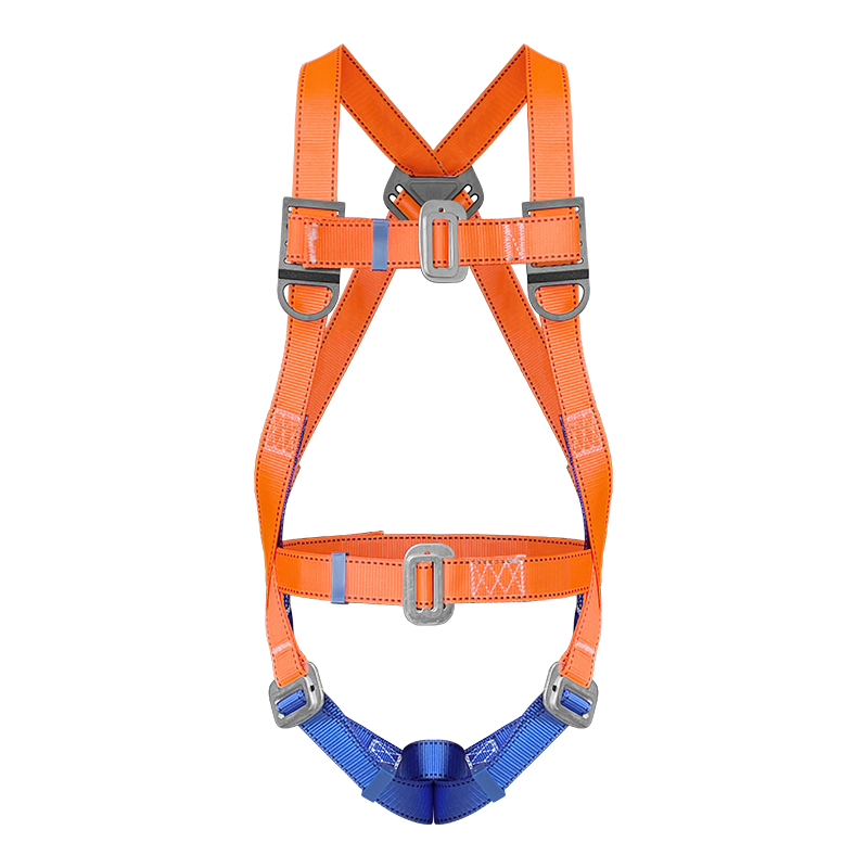 LPT Five-Point Safety Harness High-Altitude Work Half-Body Belt Double Hook Construction Durable Safety Rope Set Five-Point Single Small Hook 3 Meters