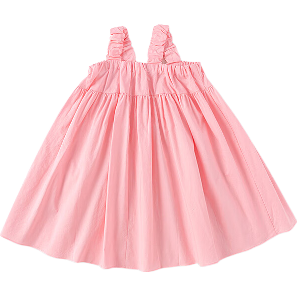 Balabala Kids Dress Girls Baby Summer Vacation Spaghetti Strap Dress 2025 208225111021