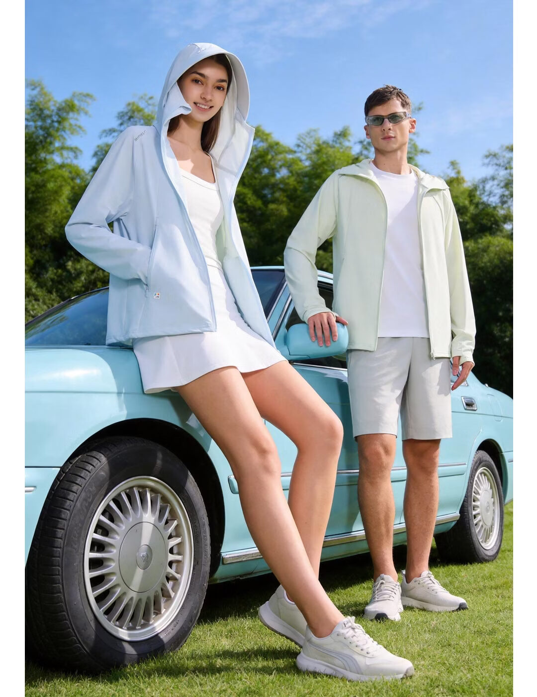 SUPIELD Full Spectrum Patent Sun Protection Cooling Raglan UV Protection Jacket for Men and Women Summer Tranquil Black M 23