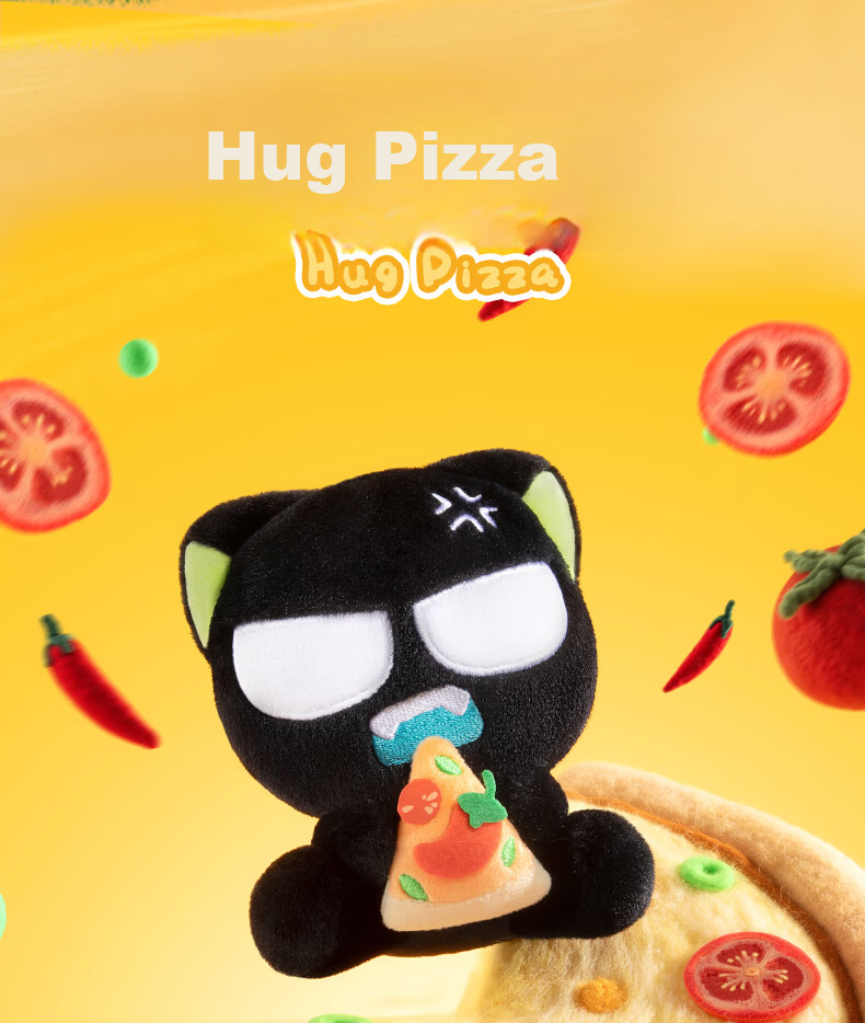 Funism Year of the Horse Gift Funism Luo Xiaohei Blind Box Hug Plush Keychain Doll Movie War Chronicle Figure Single 10